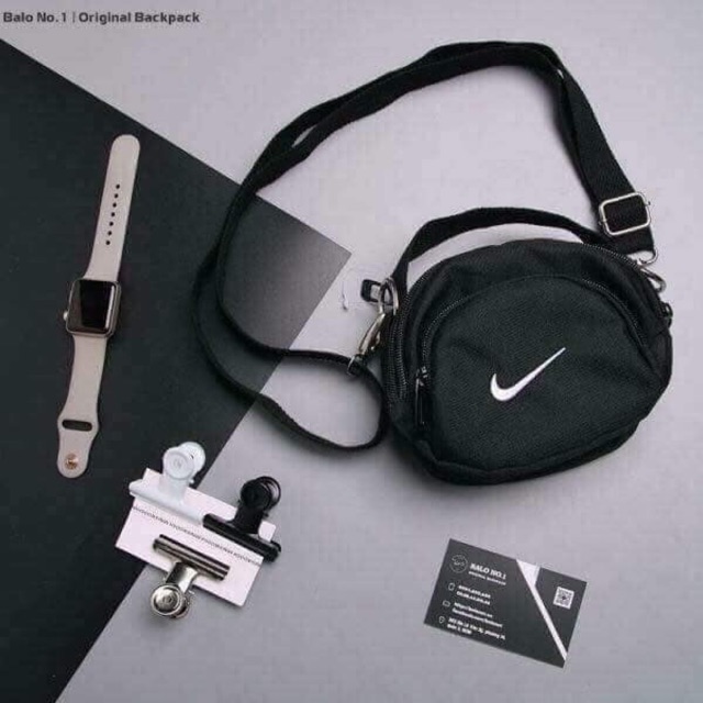 Tui eo cheo Nike Mini Swoosh Shoulder BAG Shopee Vi t Nam