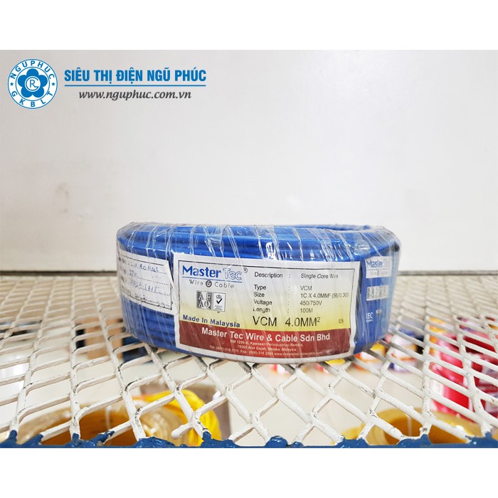 Dã Y ä Iá N Nháº P Kháº U Mastertec Malaysia Vcm 1 X 4 Mm Shopee Viá T Nam