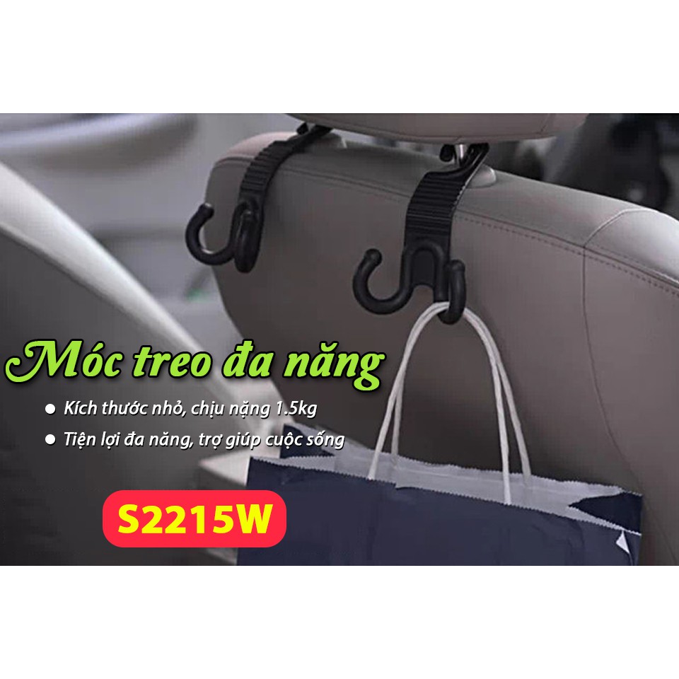 Combo 2 Móc Treo Đa Năng Trên Ô Tô CIND S2215W