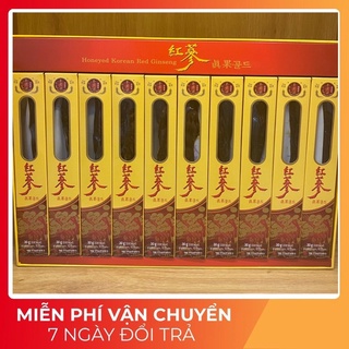 Hồng  Sâm Nguyên Củ Tẩm Mật Ong DEADONG Hộp 10 Củ, trumsihanghanquoc
