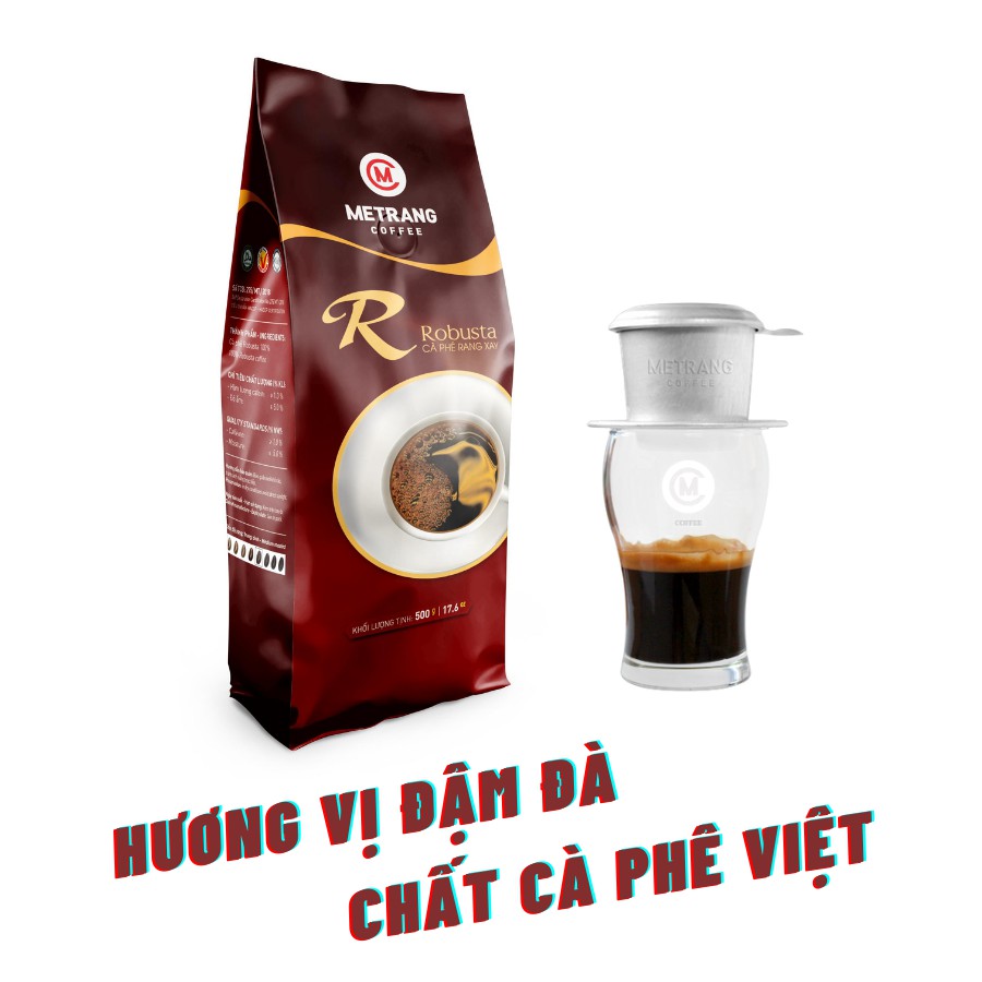 Ảnh Cà phê Mê Trang Robusta (R) - Túi bột 500g 3