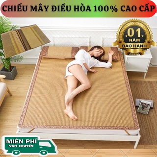 [ĐỦ SIZE] Chiếu Mát Sợi Mây Thông Minh 1m4 -1M6-1M8*1.9M, chất liệu sợi mây tổng hợp,