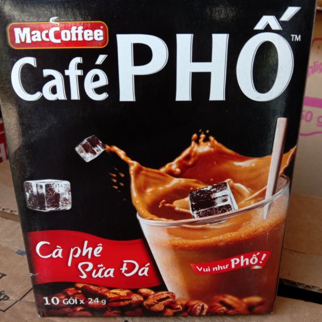 Cafe Phố hộp 10 gói