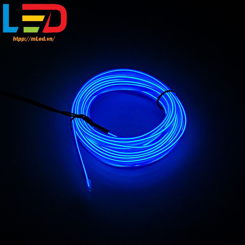 Dây đèn led đơn sắc ánh sáng lạnh trang trí viền táp-lô nội thất ô tô ...