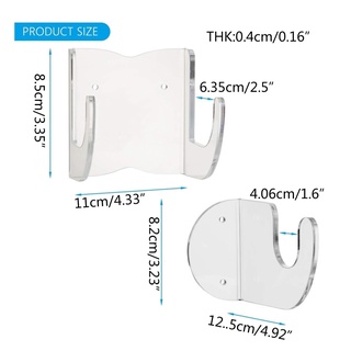 Zuo Treo Tường Đàn Guitar Móc Treo Acrylic Điện Bass Đứng Giá Chữ Ký Đàn Guitar Hiển Thị Giá Nhạc Cụ Sa