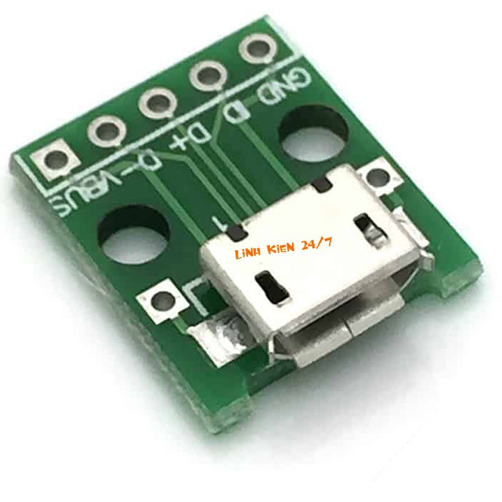 Module Chuyển Micro USB 2.0 Sang DIP 5 chân | Shopee Việt Nam