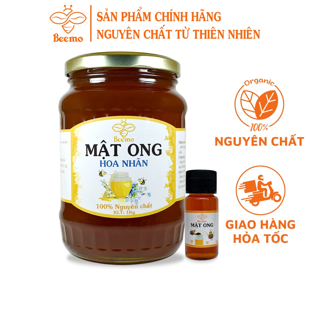 Ảnh Mật ong nguyên chất hoa nhãn 1Kg Beemo 1