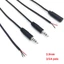 3.5mm DC Nữ Nam Stereo Aux Nối Dài Cáp Kết Nối 3 Cực 4 Cực Jack VNK3