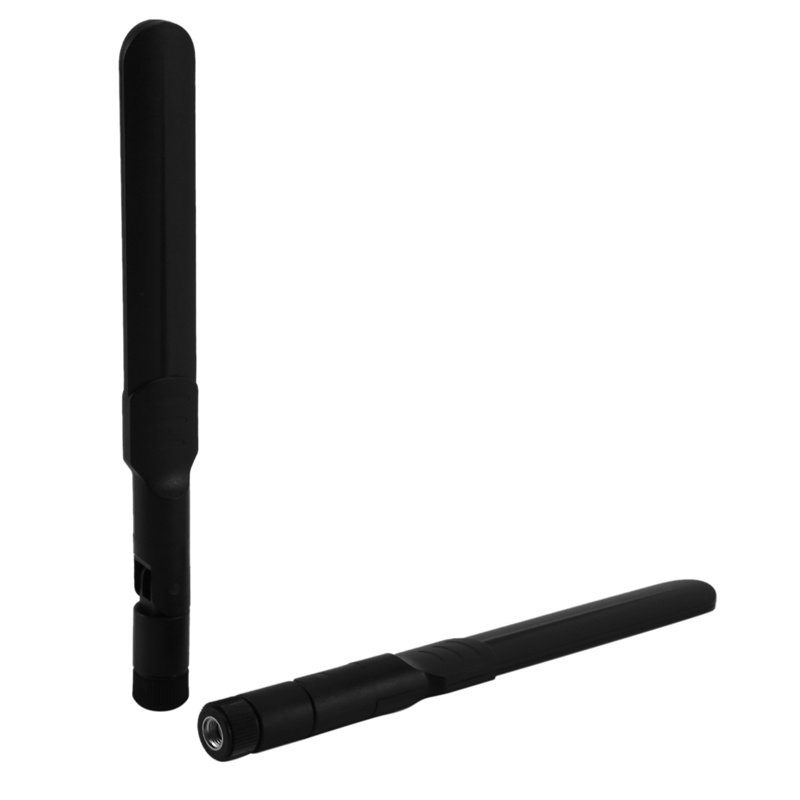 Băng tần kép WiFi 2.4GHz 5GHz 5.8GHz 8DBi RP-SMA Ăng-ten nam & 20cm 8 Inch U.FL sang RP-SMA Cáp đuôi lợn nữ 2 gói