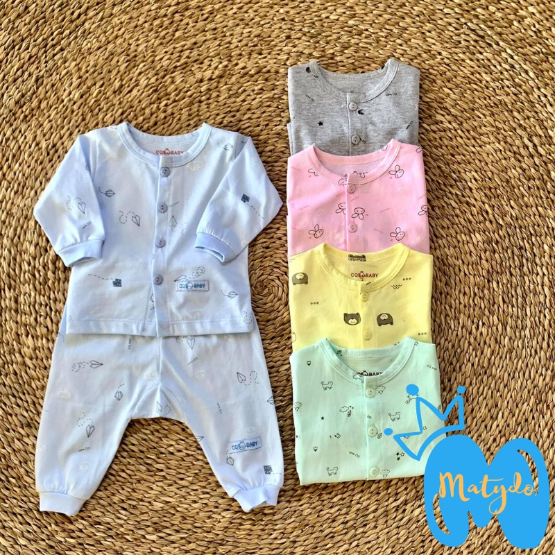 Quần Áo Sơ Sinh Bé Trai Bé Gái Mùa Hè Giá Rẻ Đồ Sơ Sinh Cho Bé Cq Màu Ss01  | Shopee Việt Nam