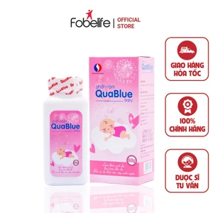 Phấn rôm an toàn dịu nhẹ cho trẻ nhỏ Quablue N2 - chai 60g