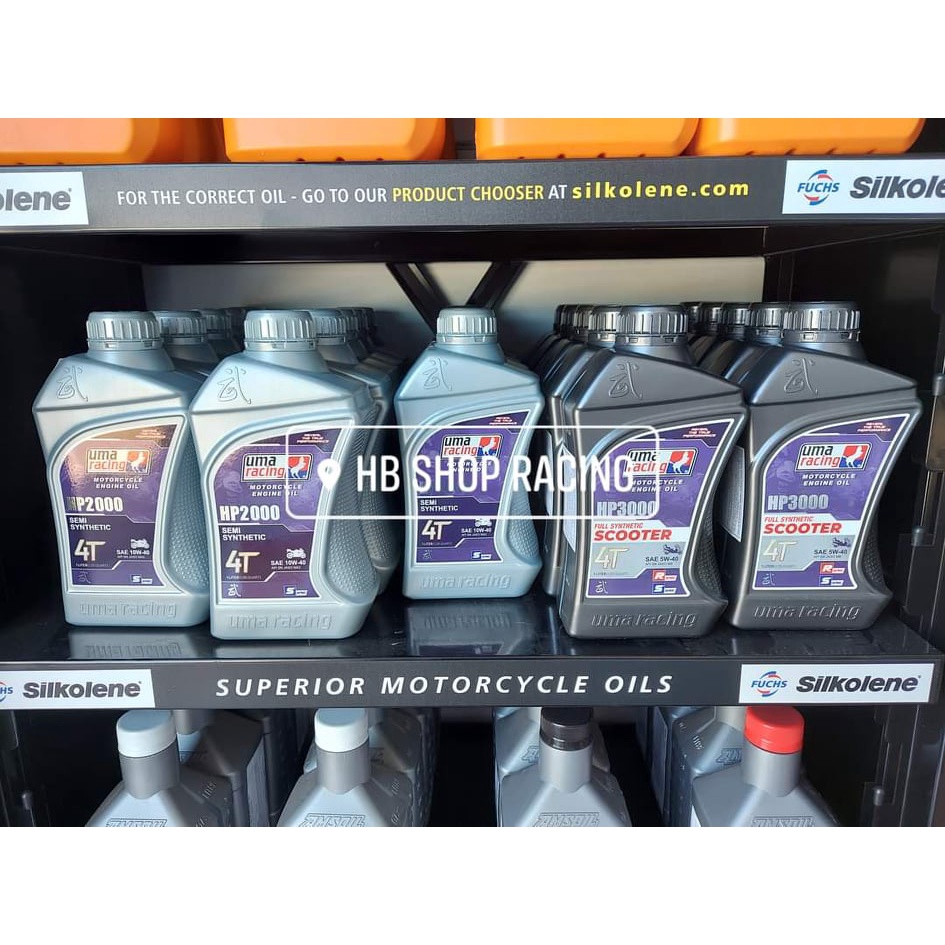 Nhớt Uma racing-engine oil 4t xe ga và xe số | Shopee Việt Nam