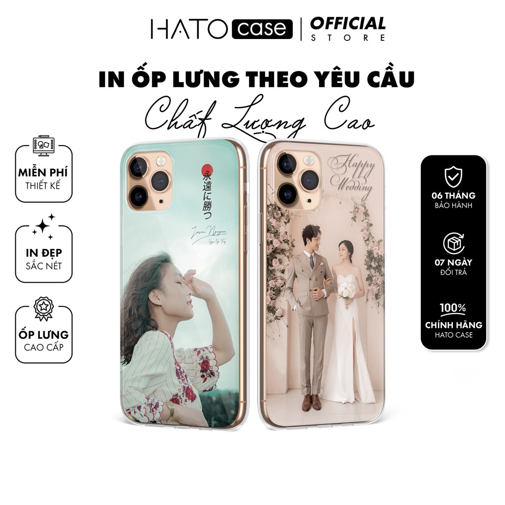 In Ốp Lưng Theo Yêu Cầu, Đặt Làm Ốp Kính Tráng Gương, Silicon, Chống Sốc In  Hình Bạn Thích Tại HATO Case | Shopee Việt Nam