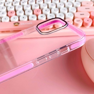 Ốp phối viền màu lưng trong cao cấp chống sốc Iphone 13/ 13Pro/ 13Promax