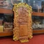 Đốc Lịch Gỗ Hương Đá ,40*70, liền khối , dát vàng