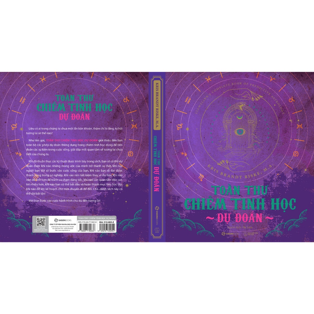 Sách - Toàn Thư Chiêm Tinh Học Dự Đoán - Kris Brandt Riske, M.A