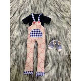 Yếm quần túi kèm áo size xinyi,blythe,barbie