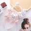 YT4 Kuromi gấu thỏ hoạt hình dễ thương sang trọng đầu động vật ban nhạc đồ chơi đôi mặt nạ rửa mặt buộc mặt tóc đầu đồ trang trí