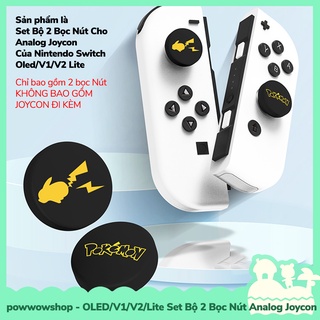 [Sẵn VN - Hỏa Tốc] OLED/V1/V2/Lite Set Bộ 2 Bọc Nút Cho Analog Joycon Của Máy Game Nintendo Switch Mẫu Anime Manga Game