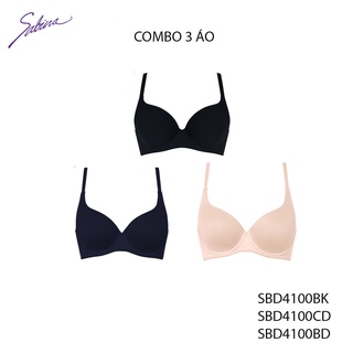 Combo 3 Áo Lót Mút Mỏng Bản Dây Áo Lớn Phù Hợp Người Ngực To Màu Trơn  Perfect Bra By Sabina Sbd4100 | Shopee Việt Nam