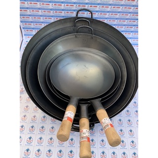 Chảo thép 50cm, 2 quai xách, Chảo thép chống dính CARBON