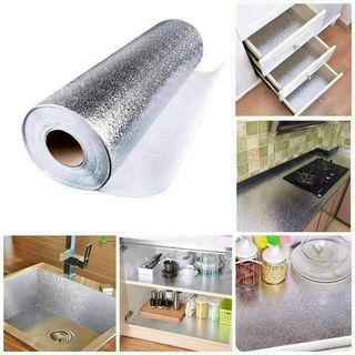 Giấy bạc dán bếp cách nhiệt, giấy dán tường nhà chống thấm dán tủ gỗ
