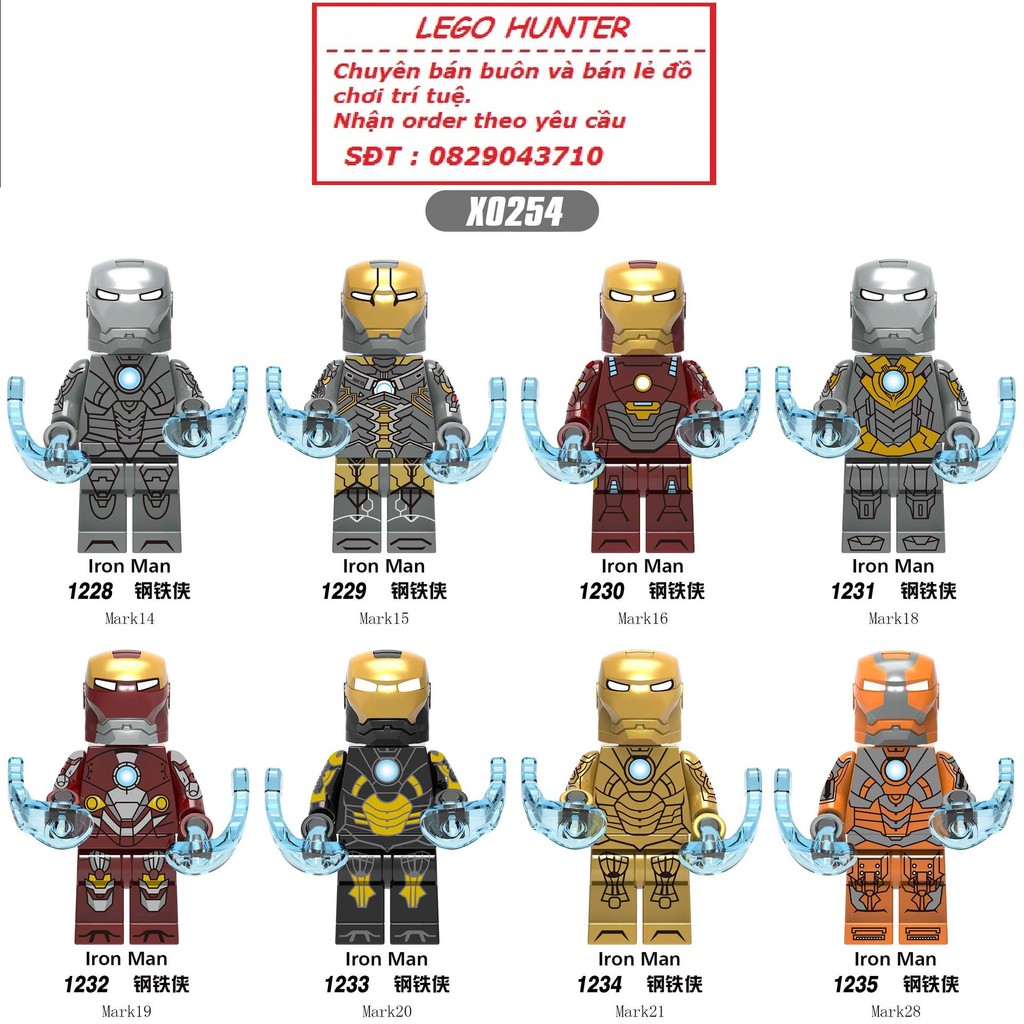 Lego iron man mark hot sale 16