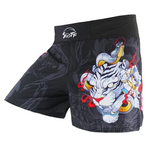 MMA Jujitsu Chiến Đấu Mạnh Mẽ Chiến Đấu Nam Quyền Anh kickboxing MMA Quần Short Hổ Ngắn Muay Thái Quyền Anh Quần Short sanda Mma