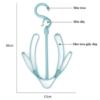 Bán Sỉ 100 móc phơi giầy Móc treo giày - móc treo đồ - móc treo phơi giày thông minh