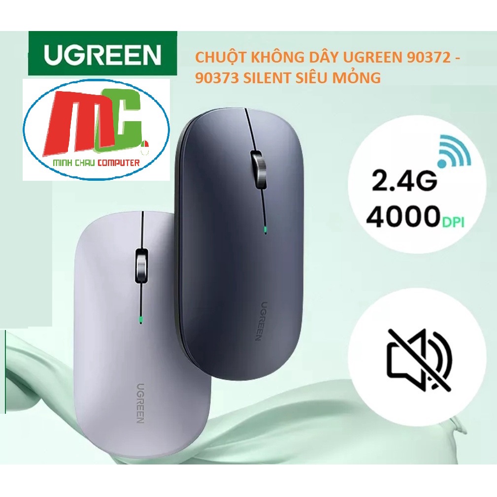 Chuột Không Dây Siêu Mỏng Cao Cấp Ugreen 90372 90373 - Hàng Chính Hãng ...