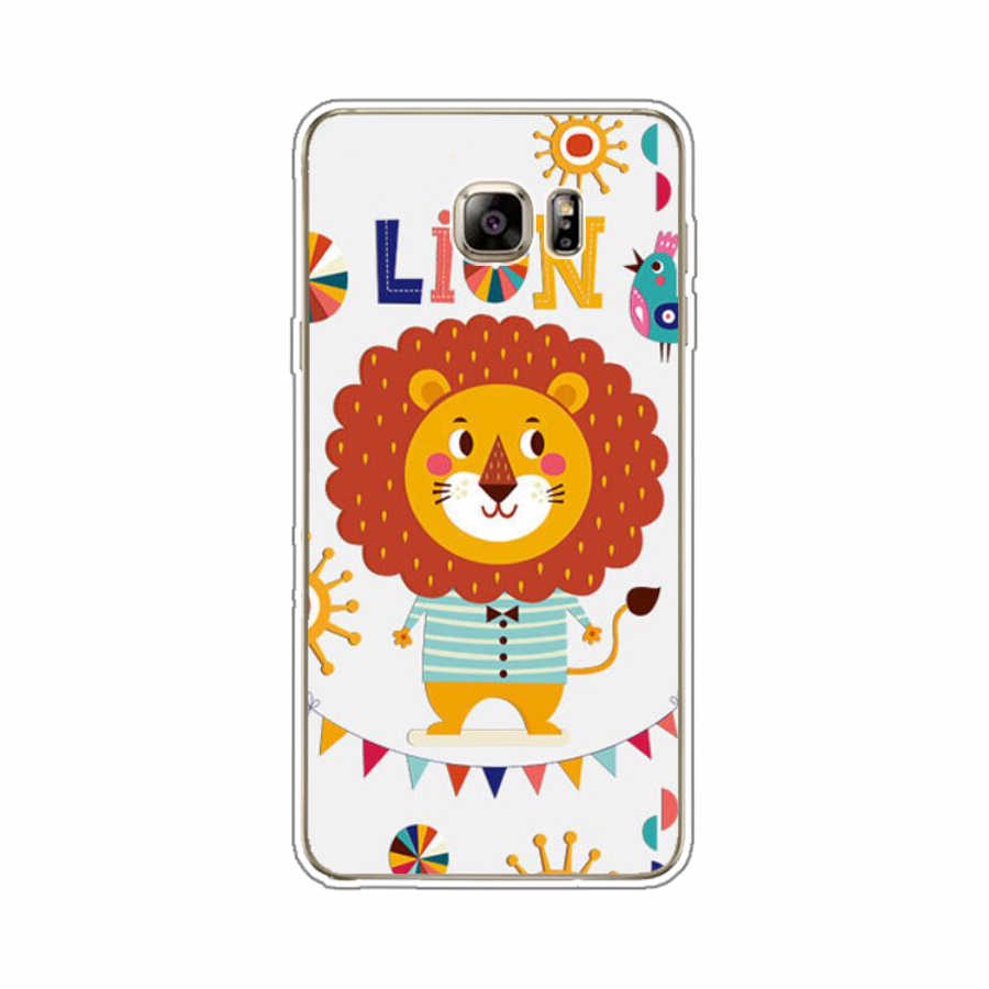 Ốp Điện Thoại TPU Dẻo In Họa Tiết Độc Đáo Thời Trang Cho Samsung Galaxy note 4 5 8