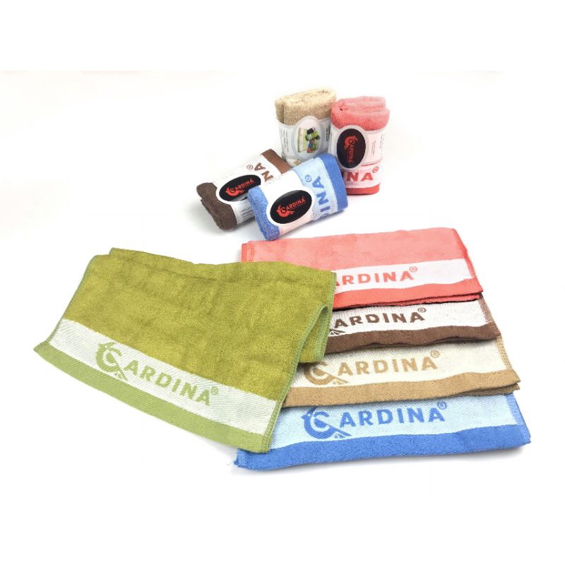 Khăn mặt sợi tre Cardina -Siêu sạch-  Siêu mềm - Siêu thấm nước