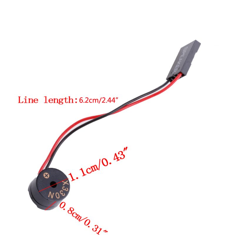 PPY PC Bo Mạch Chủ Mini Cắm Loa Máy Tính Để Bàn Ốp Lưng DIY Nội Bộ BIOS Chuông Báo Động Bùng Báo Động Kết Nối Adapter P