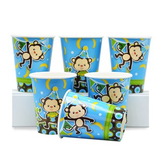 Set MEGA trang trí sinh nhật chủ đề Khỉ Xanh