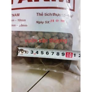 Viên Đất Nung, Sỏi Nhẹ Đặng Sfam Đặng Gia Trang Túi 5dm3, Size từ 8_15mm Trộn Đất, Lót Đáy Chậu,...