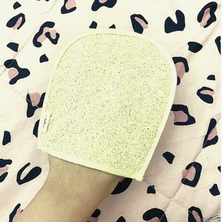 Găng tay xơ mướp bao tay tắm chà lưng kì ghét tẩy da chết tẩy tế bào chết body oganico