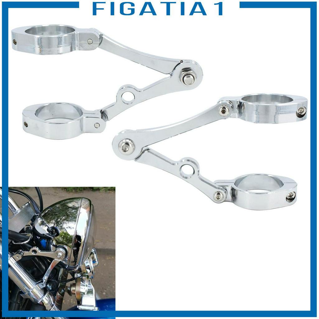 Set 2 Kẹp Đèn Pha 39-41mm figatia1 Chuyên Dụng Cho Xe Mô Tô