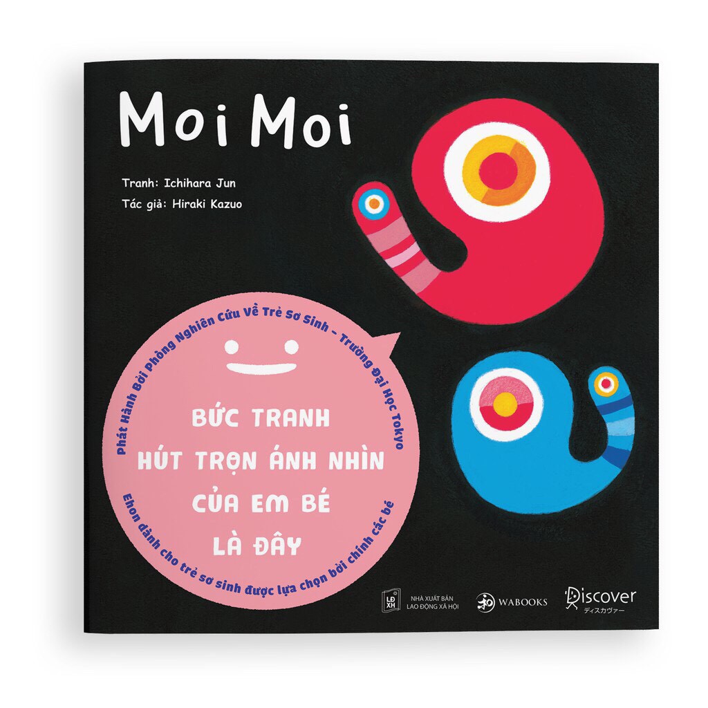 Sách - Ehon Moi Moi - Giúp các em bé ngừng khóc - Ehon Nhật Bản cho trẻ sơ sinh