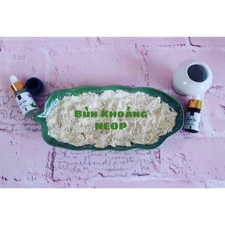 SET 3 SẢN PHẨM BÙN KHOÁNG THIÊN NHIÊN NEOP CHỈ 75K - TẨY TẾ BÀO CHẾT CHO DA MẶT - LÀM MẶT NẠ DƯỠNG DA TRẮNG MỊN