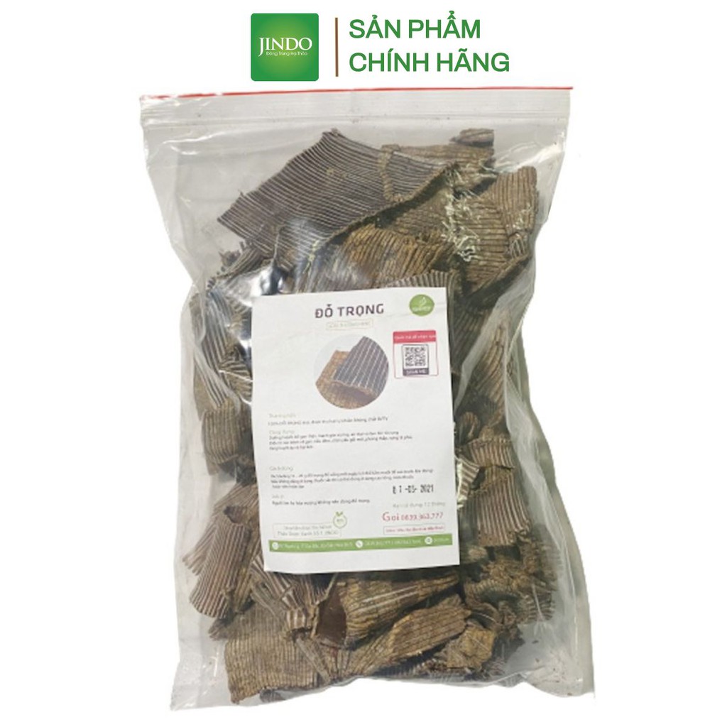 [Mã BMTTC60K giảm đến 60K đơn 50K] Đỗ trọng khô JINDO 1kg tác dụng tốt cho sức khoẻ sinh sản và toàn diện