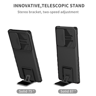 Ốp Điện Thoại Siêu Mỏng Chống Sốc Có Giá Đỡ Cho Samsung Galaxy S22 Plus / Ultra A02 M02 M12 A12 A33 5G