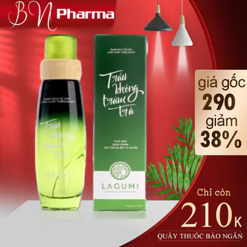 ☑️ Dung dịch vệ sinh Lagumi Trầu Không Tràm Trà 100% Thiên Nhiên dung dịch vệ sinh phụ nữ hoàn toàn thiên nhiên
