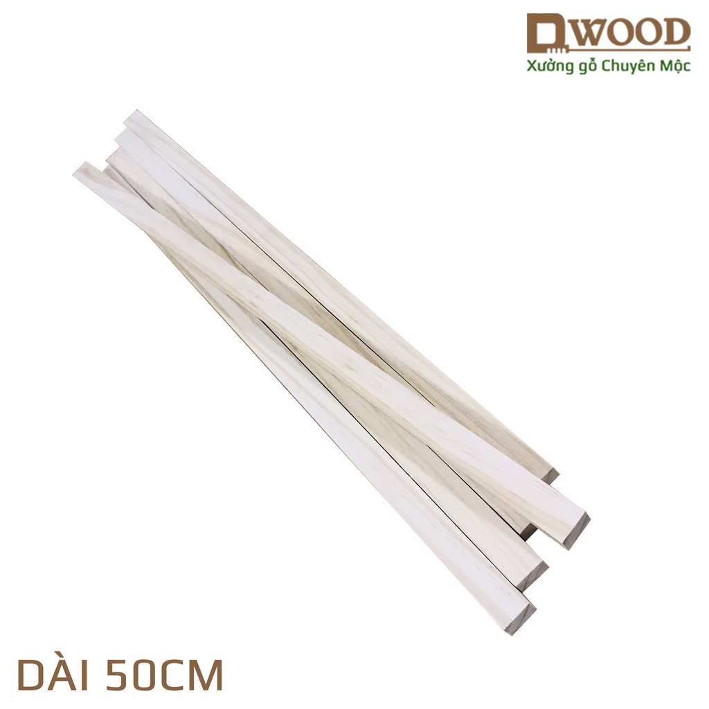 Ảnh Thanh gỗ thông vuông 3x3 đã xử lý 4 mặt đẹp Dwood Chuyên Mộc 4