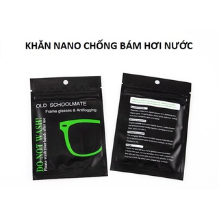 Khăn Nano Lau Kính Chống bám hơi nước - Khăn lau chống bám hơi nước, hơi nước không bám vào kính tái sử dụng nhiều lần