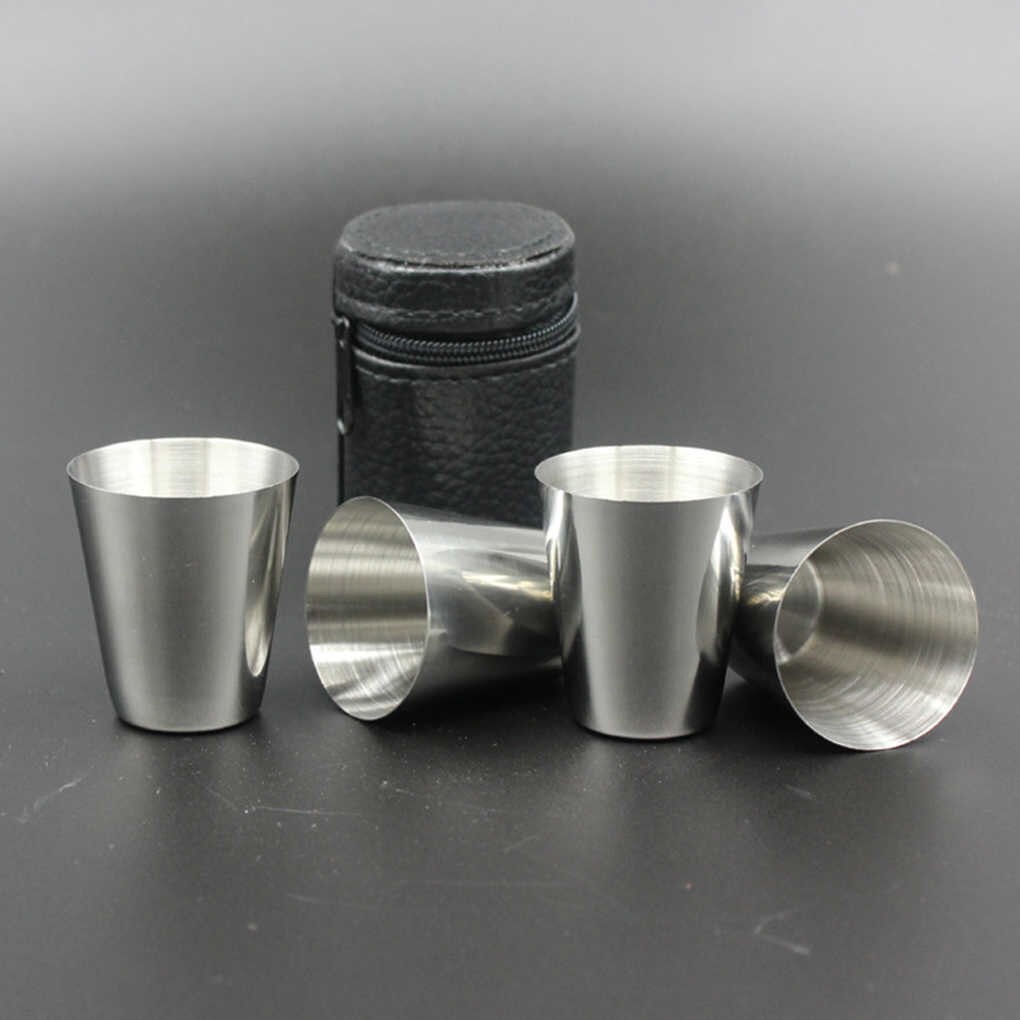Ly rượu inox mini nhỏ gọn 30ml | Shopee Việt Nam