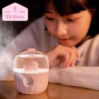 Máy phun sương cấp ẩm kiêm đèn ngủ không dây cao cấp cho phòng ngủ, bàn học, bàn làm việc thiết kế động vật dễ thương
