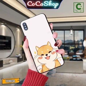 Ốp lưng iphone mặt kính in hình cực đẹp chống sốc - Cậu vàng đáng yêu - 6/6plus/6s/6splus/7/7plus/8/8plus/x/.....