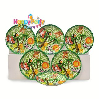 ( Nhiều mẫu ) Đĩa giấy sinh nhật set 6 cái