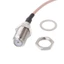 Cáp kết nối BTM RP SMA Nữ sang F Nữ RG316 RP SMA-F Cáp lắp ráp