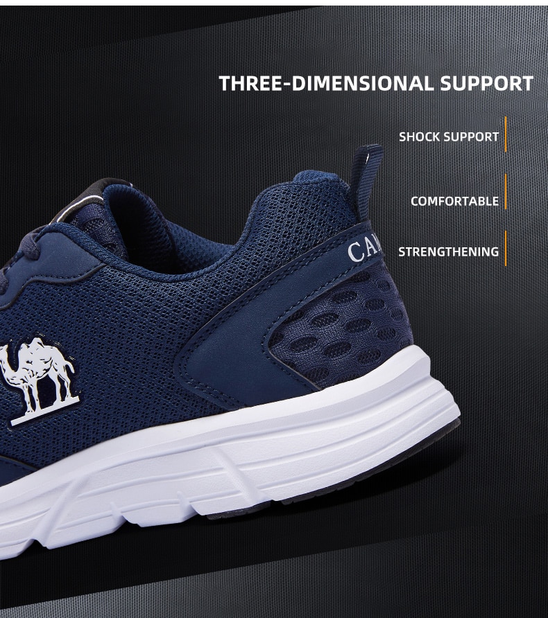 Giày thể thao nam CAMEL CROWN lưới thoáng khí giày chạy bộ